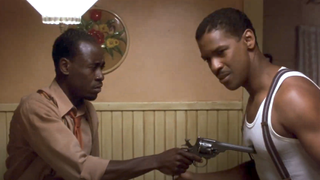 don cheadle and denzel washington in devil in a blue dress