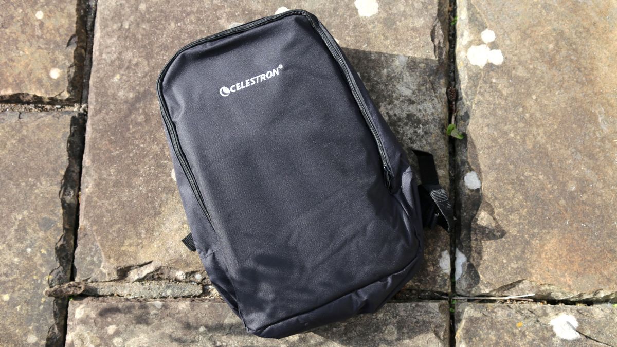 a black bag.