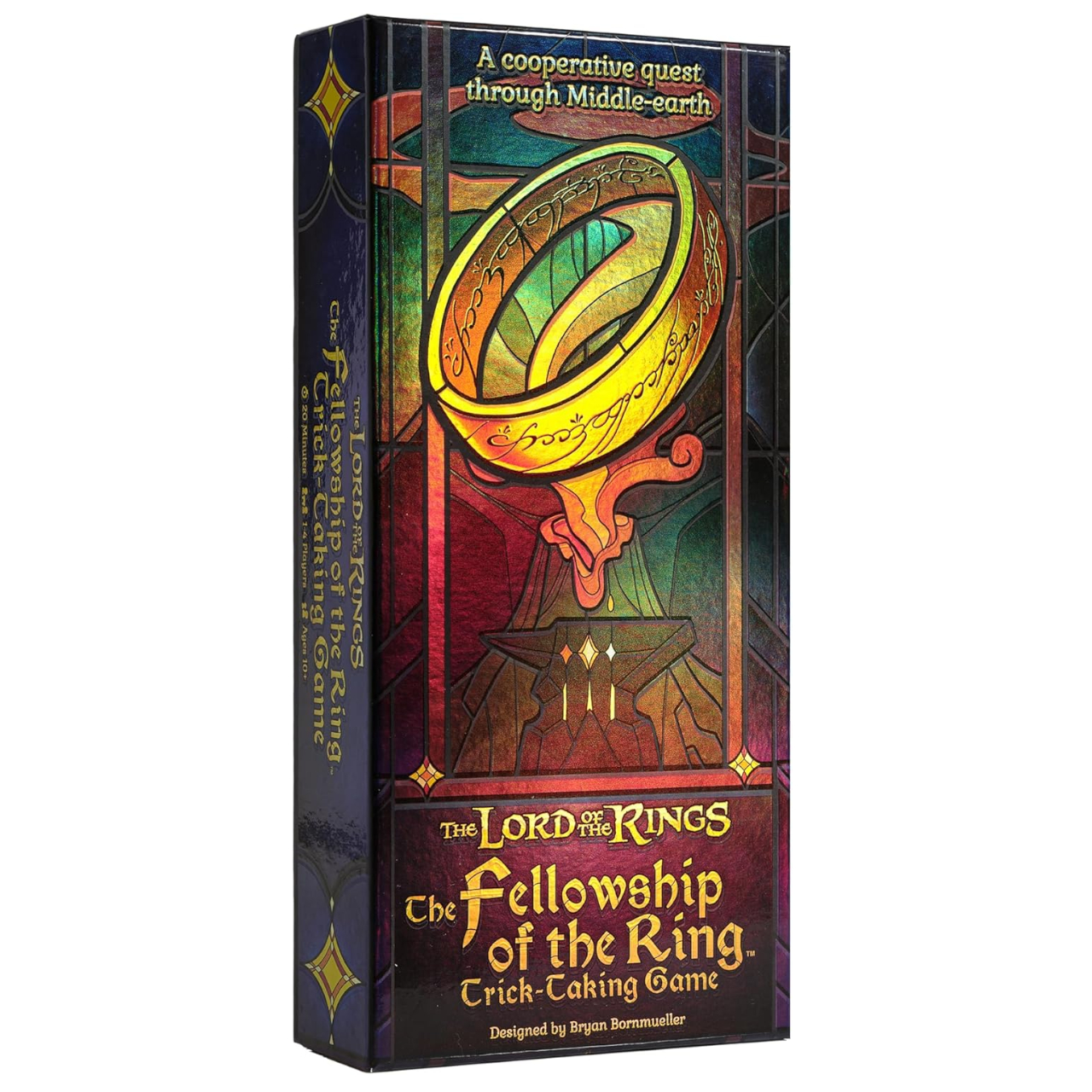Fellowship of the Ring Trick-Taking Game box on a plain background