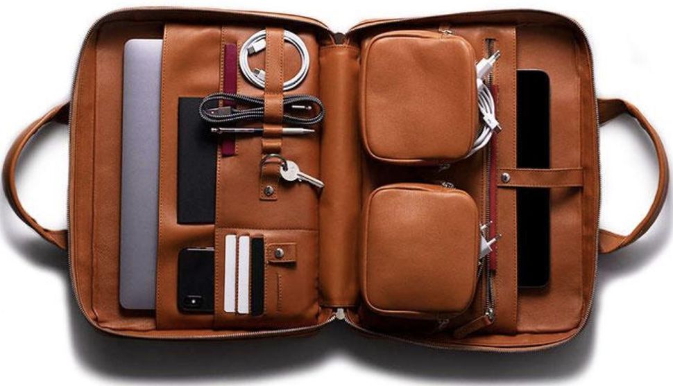 Harber London Laptop Briefcase review Sumptuous leather carryall iMore