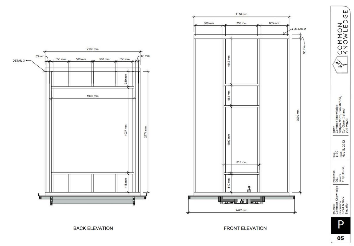 A blueprint for building a tiny home