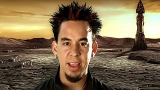 Mike Shinoda in the video for In The End