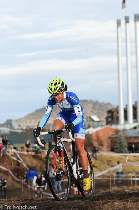 Katerina Nash (Luna Pro Team) rode brilliantly