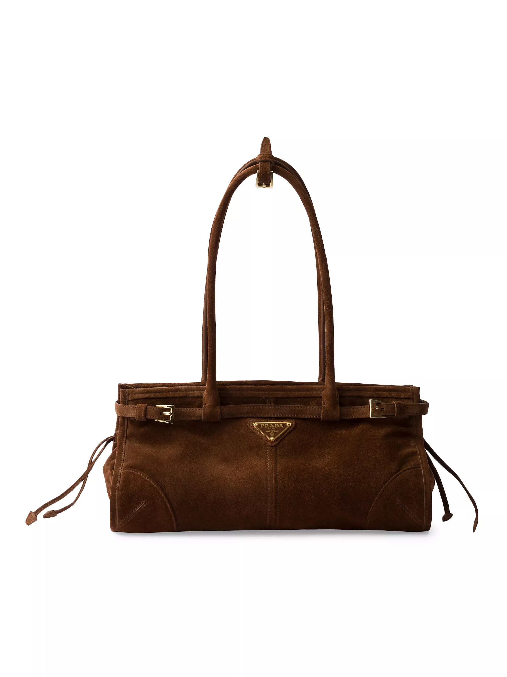 Bonnie Medium Suede Top Handbag