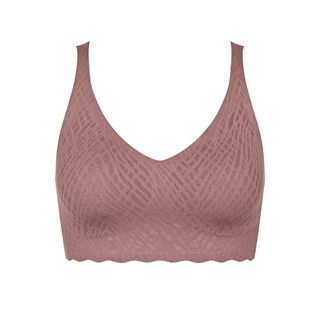  a packshot of sloggi zero feel bralette in cacoa colour