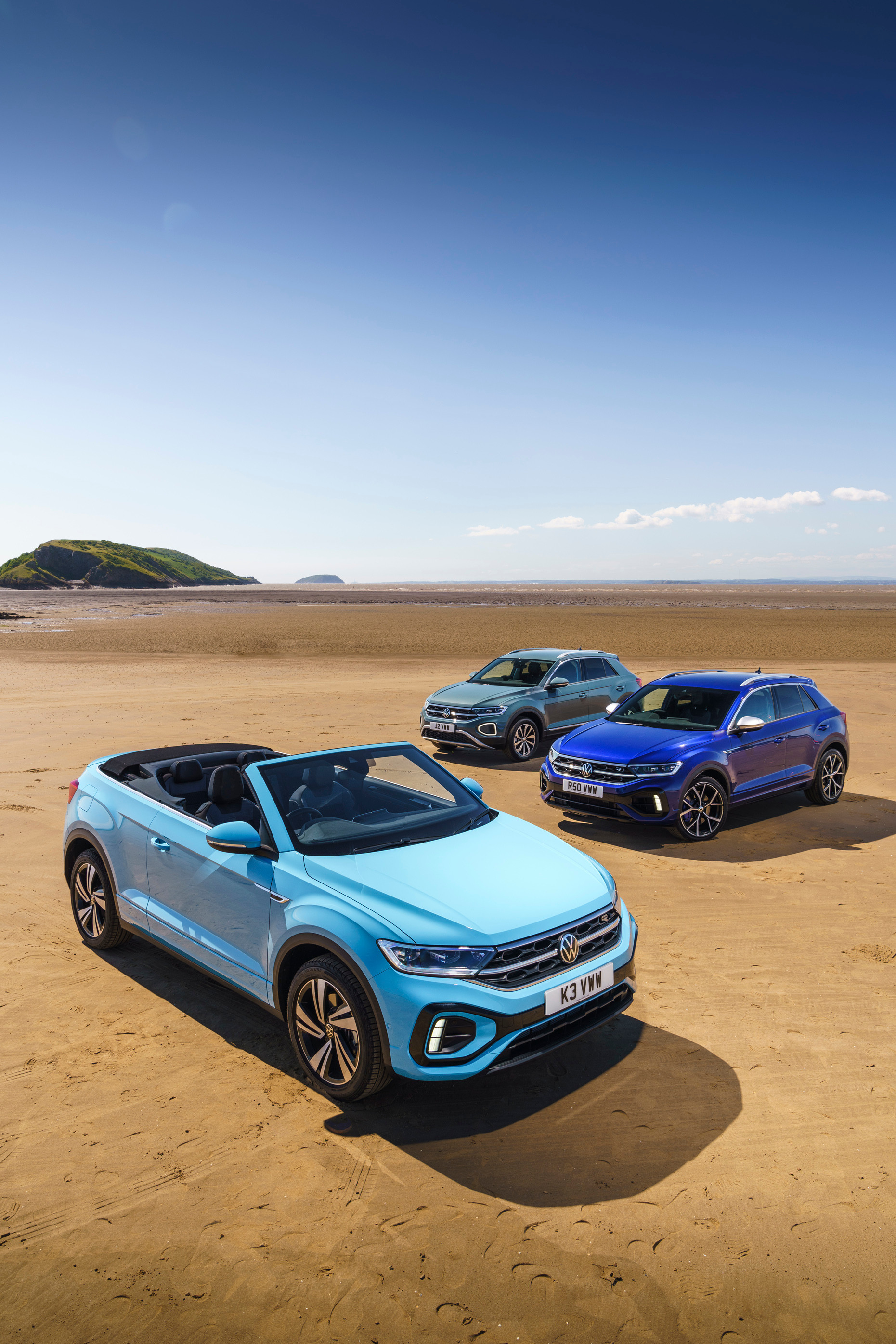 The Volkswagen T-Roc is also available as a cabriolet