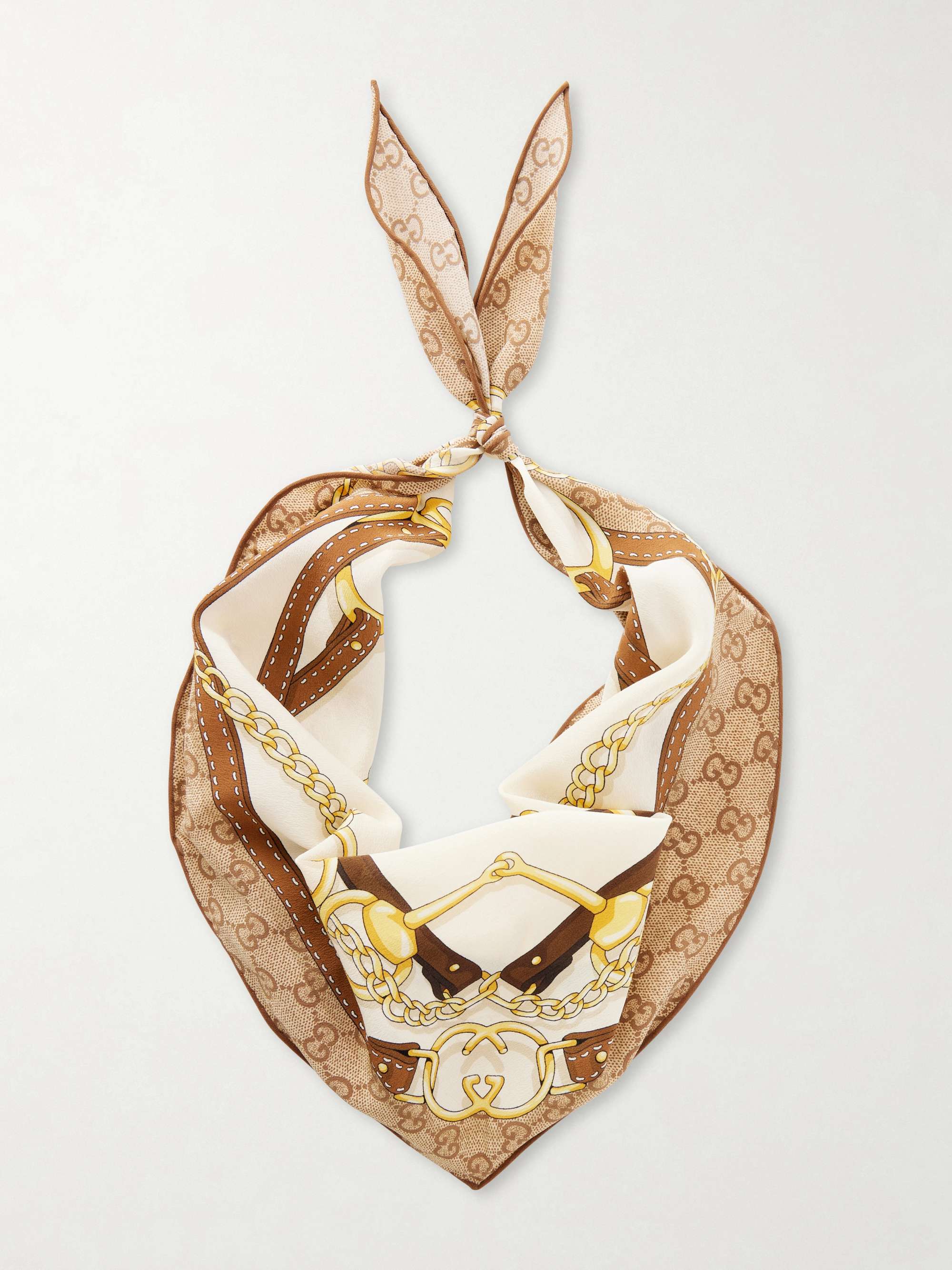 Printed Silk-Twill Scarf