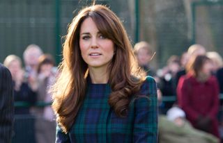Catherine, Duchess of Cambridge takes part in a day of activities and festivities to mark the occasion of St Andrew's Day