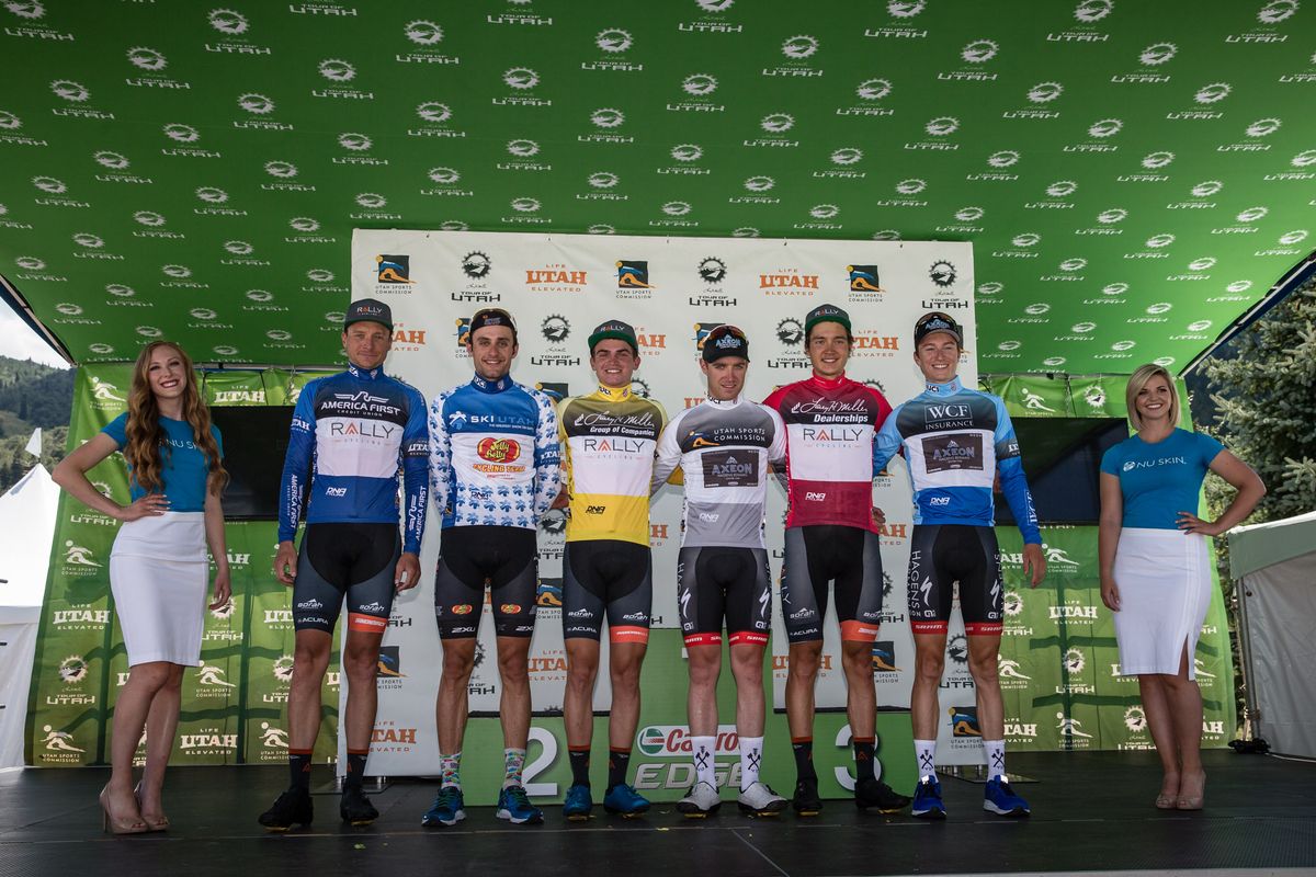 The classification leaders after stage 2 of the race