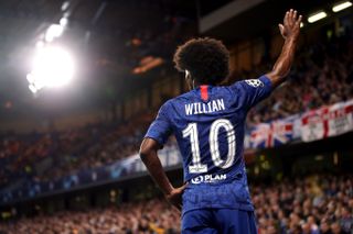 At times Willian dazzled for the Blues