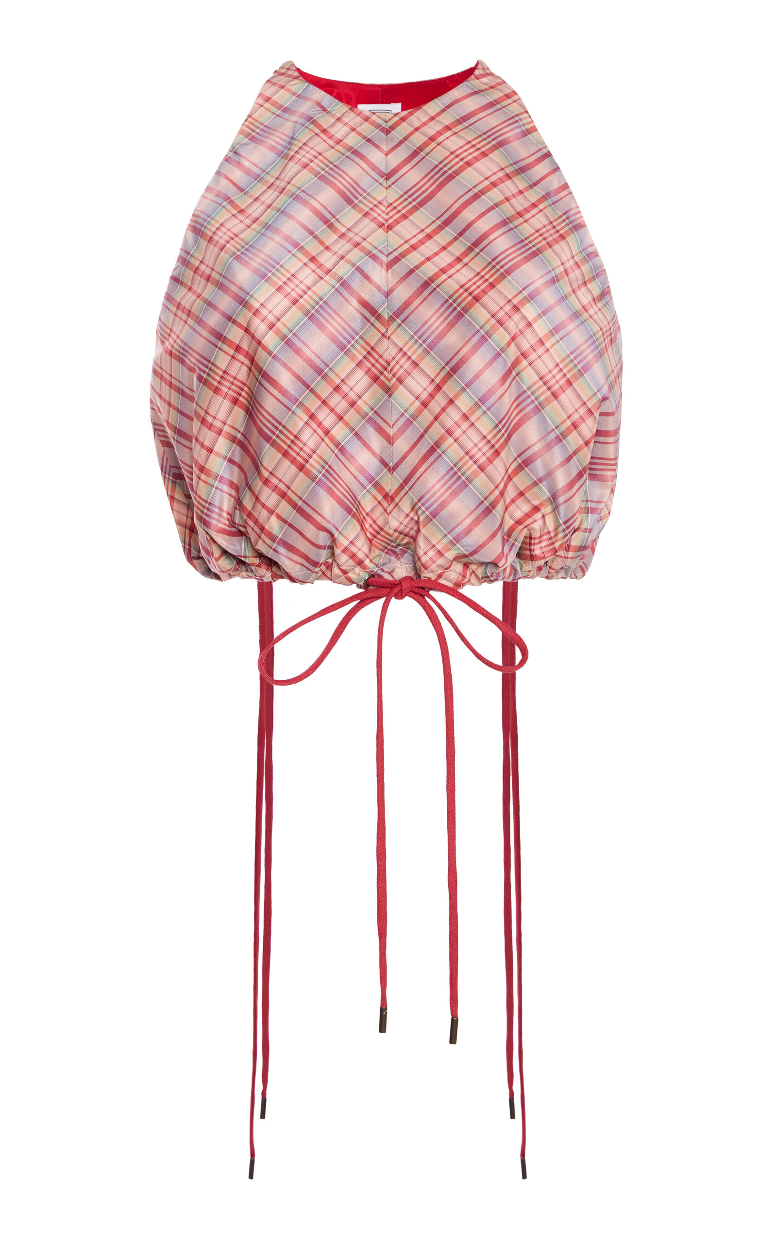 Draw Me Closer Silk-Blend Top