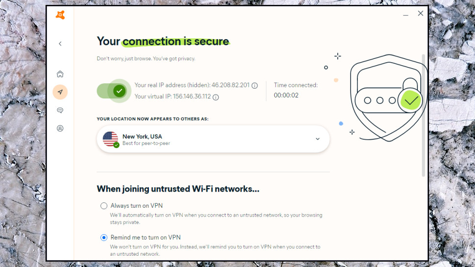Avast One: Network protection