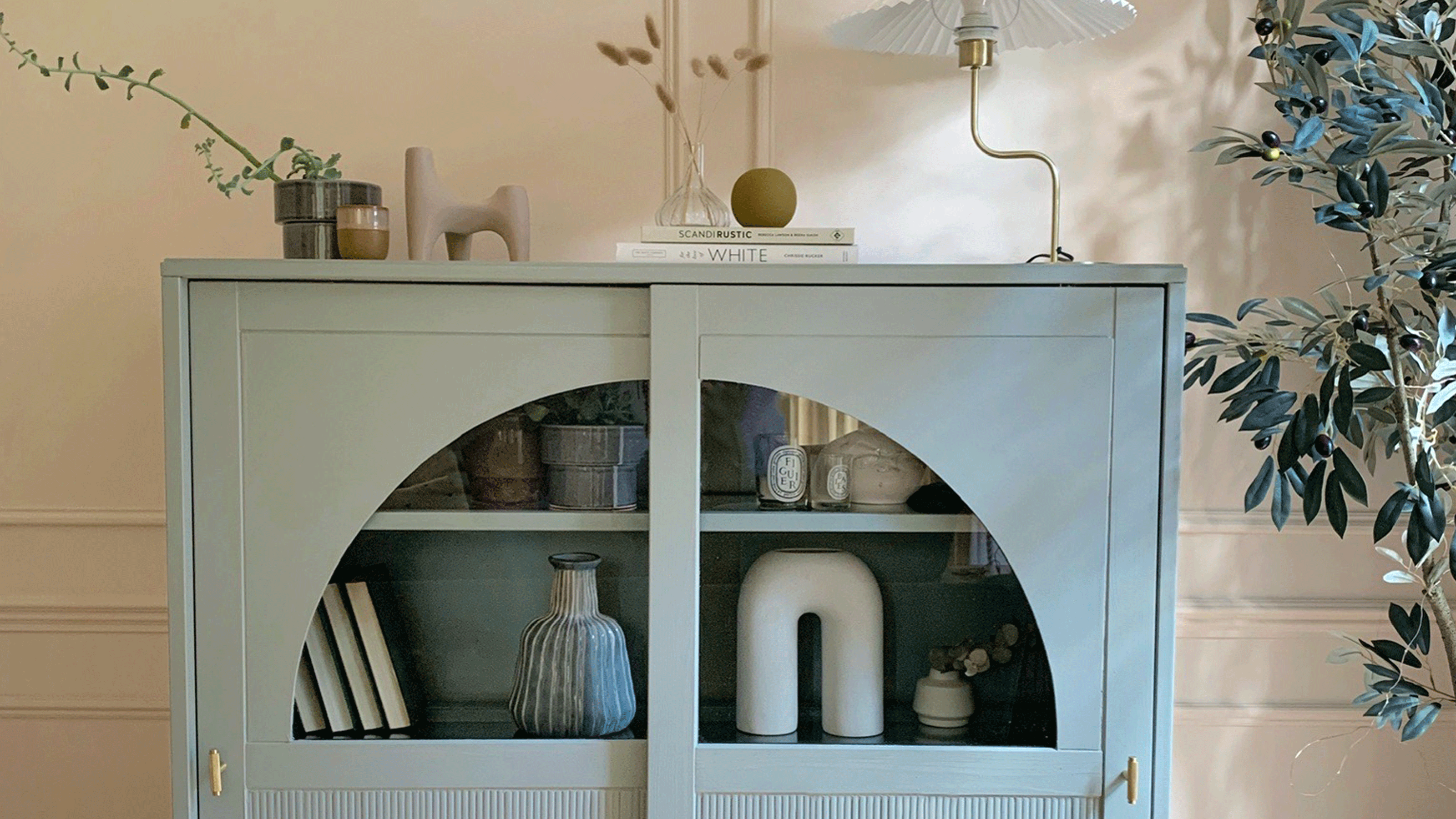 Arched on sale cabinet ikea