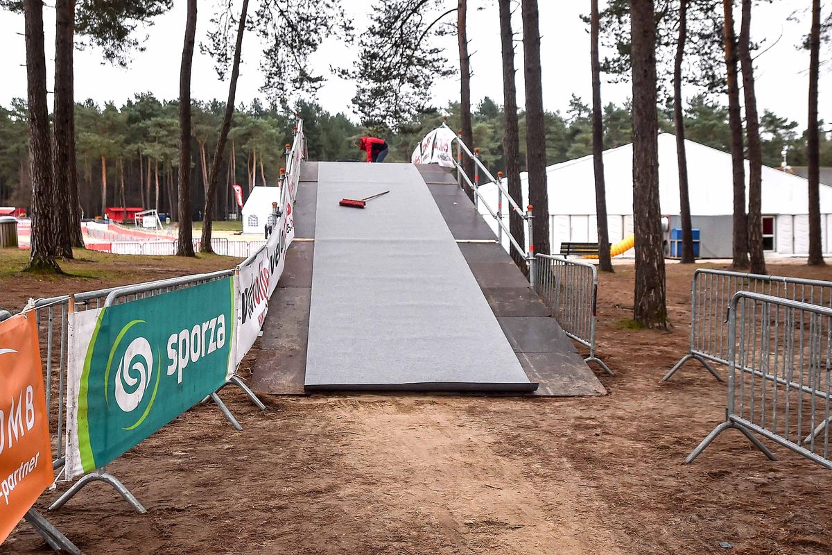 The course for the Belgian championships in Lille