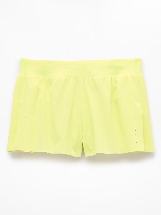 athleta, Fast Route Mid Rise 2" Run Short