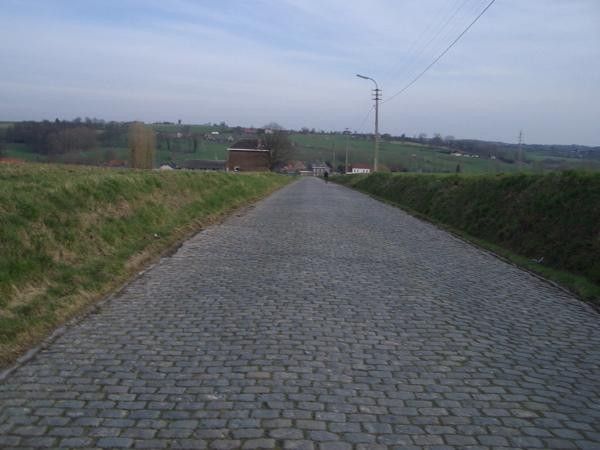 ...and it's pretty scary on the way down the other side! Look out for flying bottles - and riders!