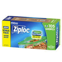 Ziploc Sandwich and Snack Bags