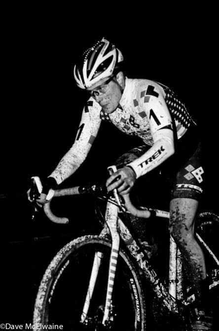 Katie Compton (Trek Cyclocross Collective) seemed to be on a mission tonight