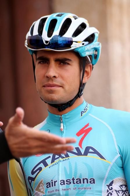 Mikel Landa (Astana) crashed yesterday and wasn&rsquo;t very happy before the stage