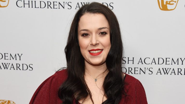 Dani Harmer attends The British Academy Children's Awards 2018
