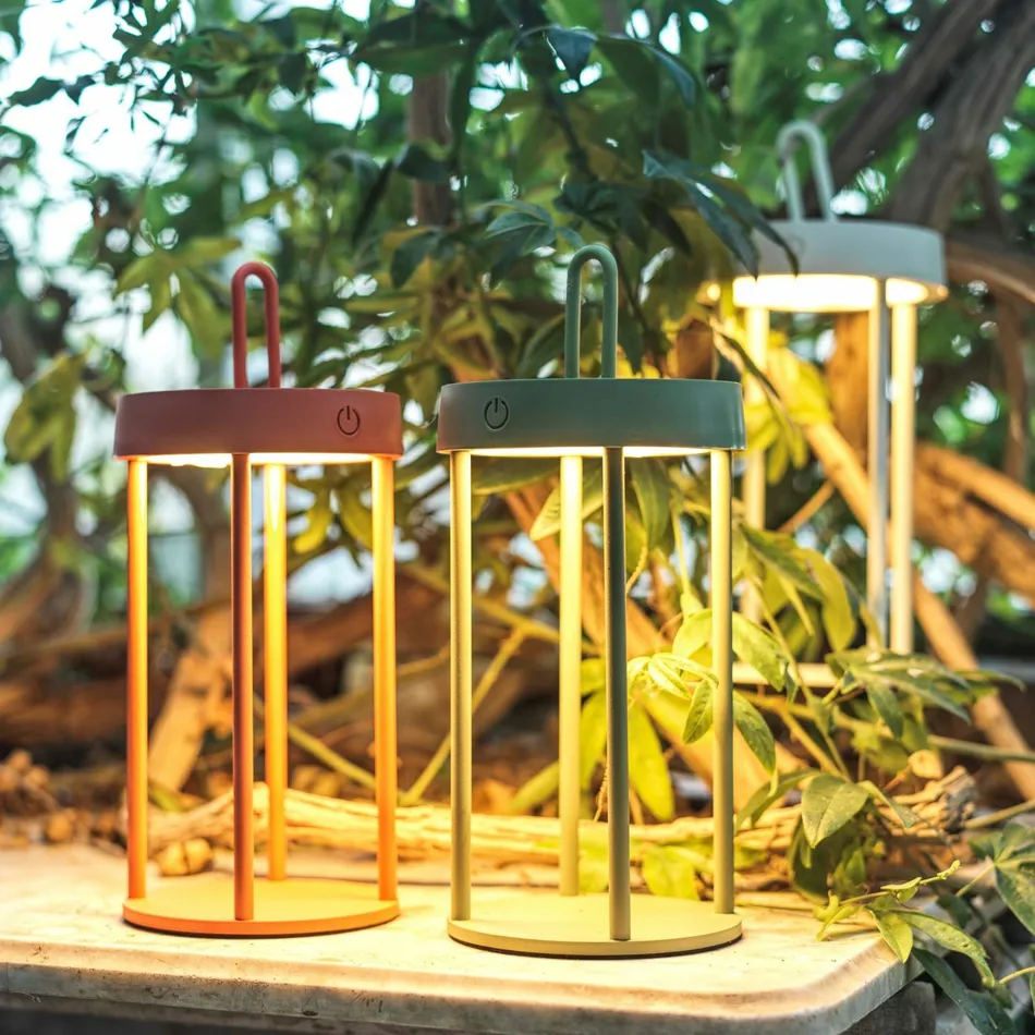 Graham and Green , Quentin Cream Led Table Lamp