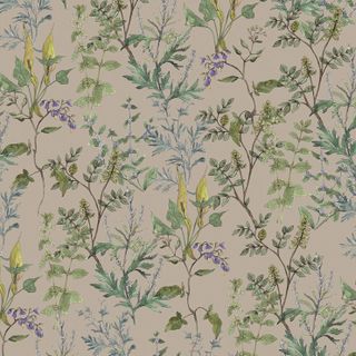 Woodland Floral Wallpaper