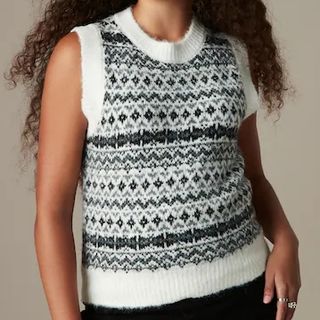 Next Patterned Knitted Vest