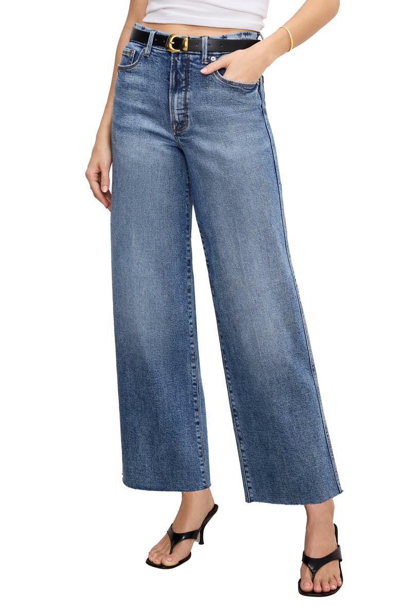 Good Skate Ankle Wide Leg Jeans