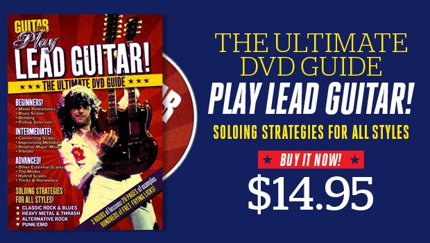 Play Lead Guitar' DVD: Learn Basics of Lead Guitar in Three Hours