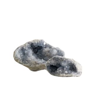 celestine geode stone
