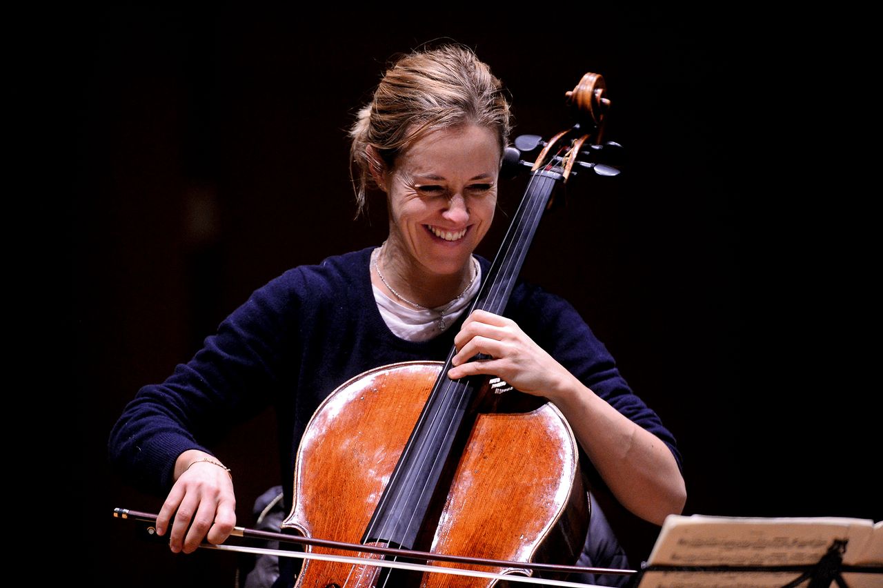 Argentina’s Sol Gabetta (facing page) will play Saint-Saëns’s A minor Concerto at the 2021 BBC Proms. Photo by Roberto Serra - Iguana Press/Redferns.