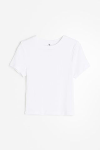 H&M, Fitted T-Shirt