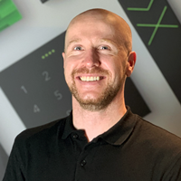 Headshot of Loxone UK Branch Manager, Tyron Cosway