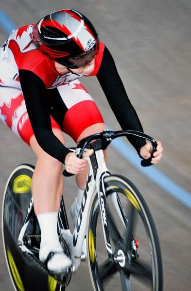 Monique Sullivan (Canada) in sprint qualifying