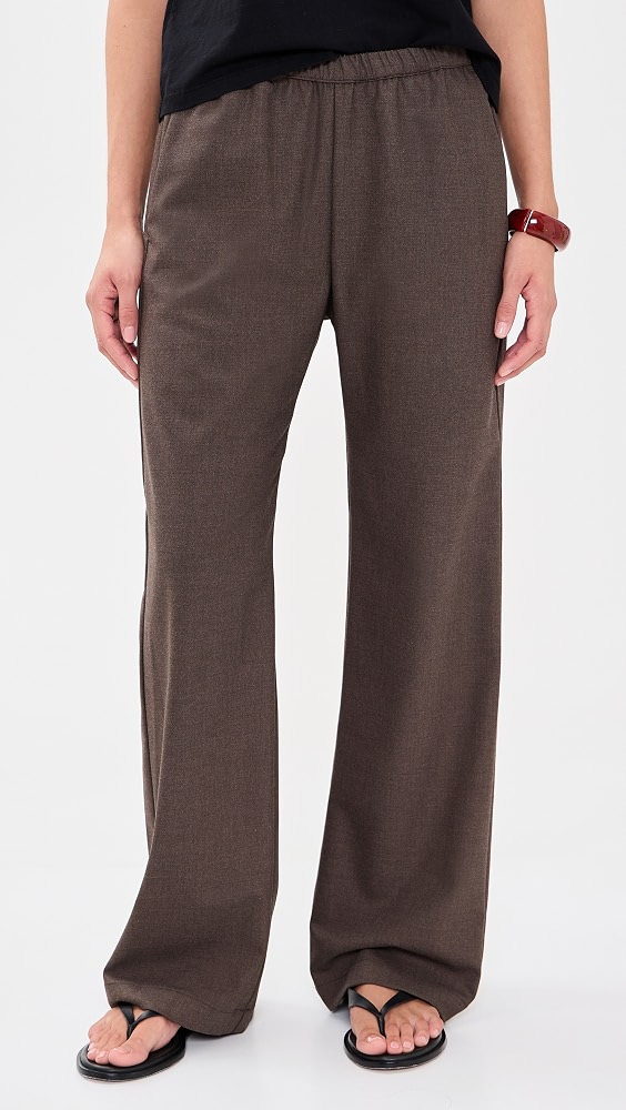 Everywhere Suit Pants - Brown Heather