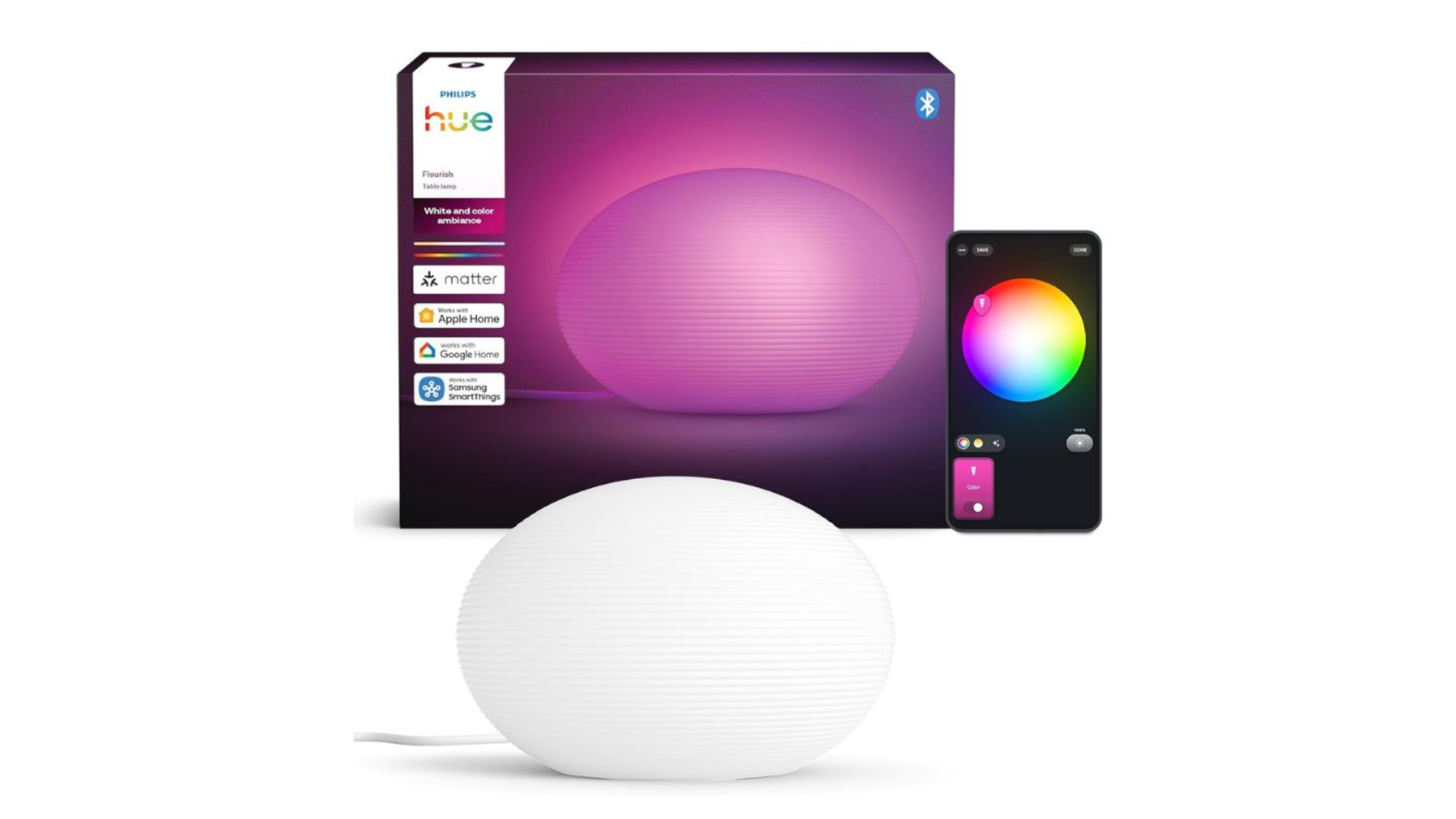Philips Hue Flourish table lamp