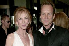 Trudie Styler and Sting, celebrity gossip, marie claire