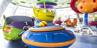 Alien Swirling Saucers