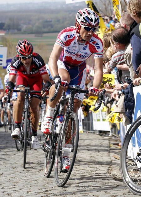 Filippo Pozzato (Katusha) again failed to deliver