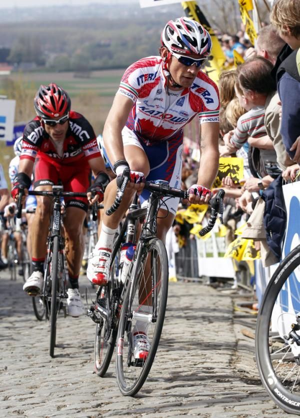 Filippo Pozzato (Katusha) again failed to deliver
