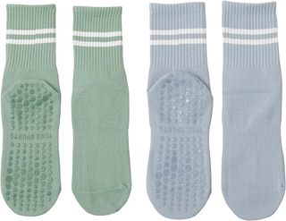 amazon two pack colorful grip socks