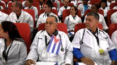 Some 100 Cuban doctors on an induction programme at the Kenya School of Government, on June 11, 2018 in Nairobi