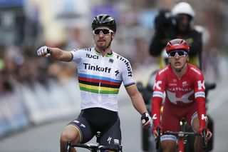 Peter Sagan (Tinkoff) wins Gent-Wevelgem