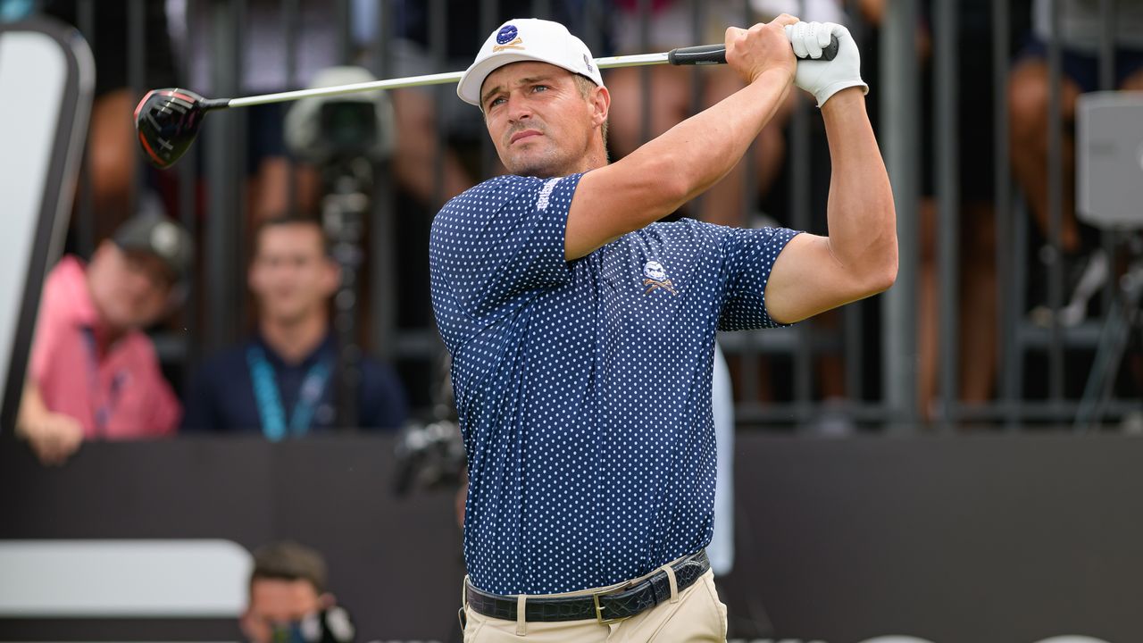 Bryson DeChambeau during the LIV Golf Team Championship at Trump National Doral