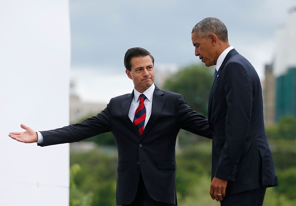 Mexican President Enrique Peña Nieto and President Obama