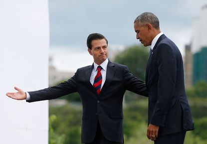 Mexican President Enrique Peña Nieto and President Obama