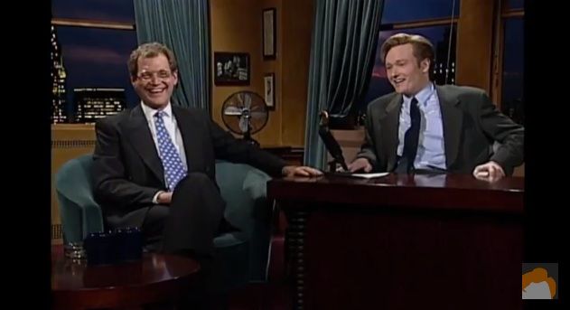 Conan O&amp;#039;Brien and David Letterman.