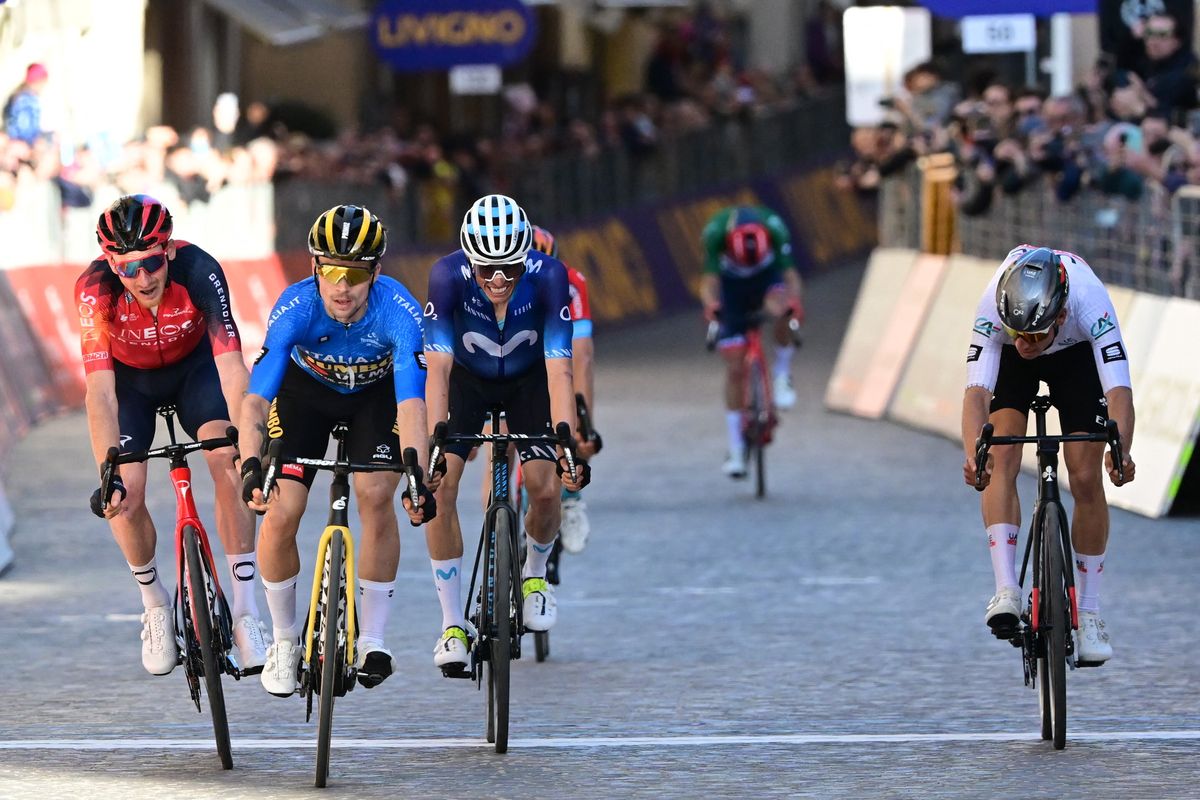 Tirreno-Adriatico 2023: Primoz Roglic wins his third stage in Osimo over Tao Geoghegan Hart and Jo&atilde;o Almeida