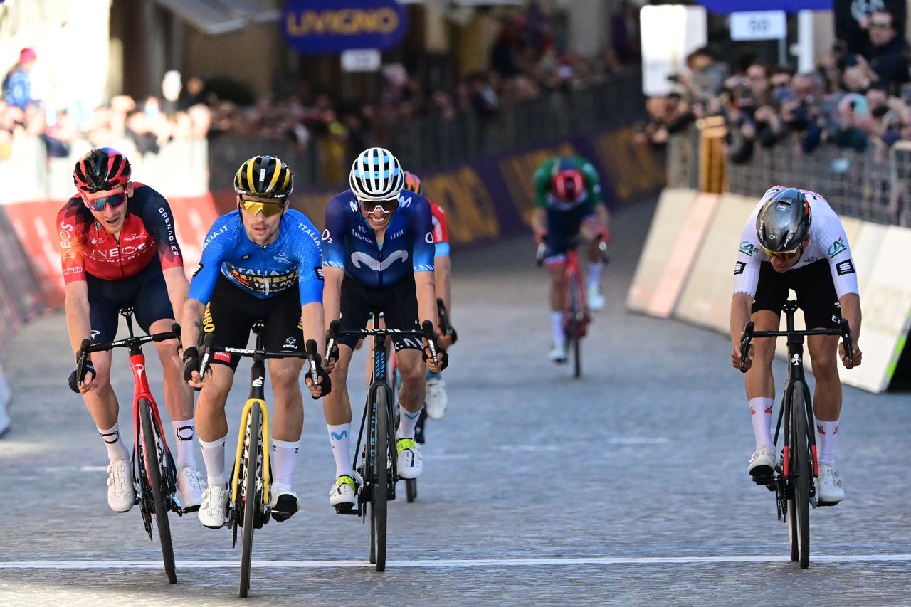 Tirreno-Adriatico 2023: Primoz Roglic wins his third stage in Osimo over Tao Geoghegan Hart and Jo&atilde;o Almeida