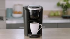 One of the best Keurig deals, the K-Compact on a kitchen countertop